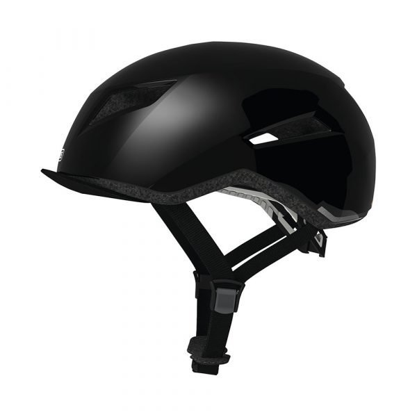 casco para ciclismo urbano marca abus modelo yadd-I-color negro glossy-1