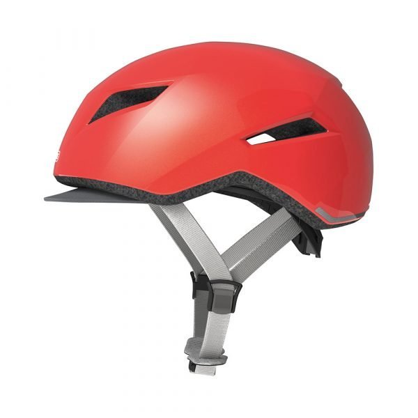casco para ciclismo urbano marca abus modelo yadd-I-color rojo-1