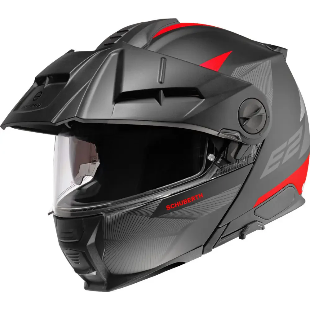 Casco Schuberth E2 Defender Red