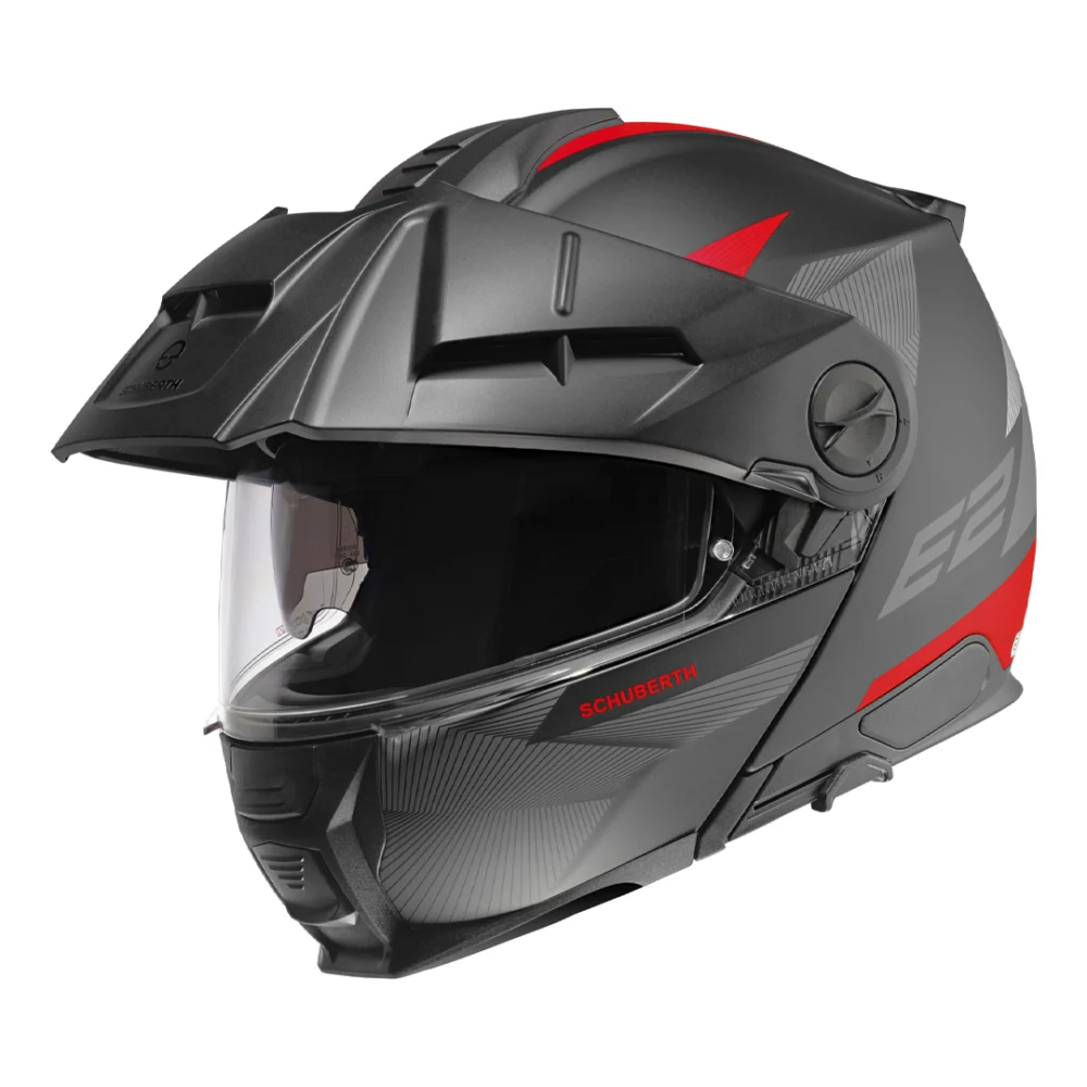 Casco Schuberth E2 Defender Red