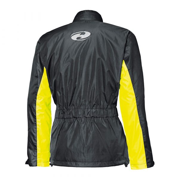 impermeable para motociclismo marca held modelo spume top color negro con fluorescente (1)